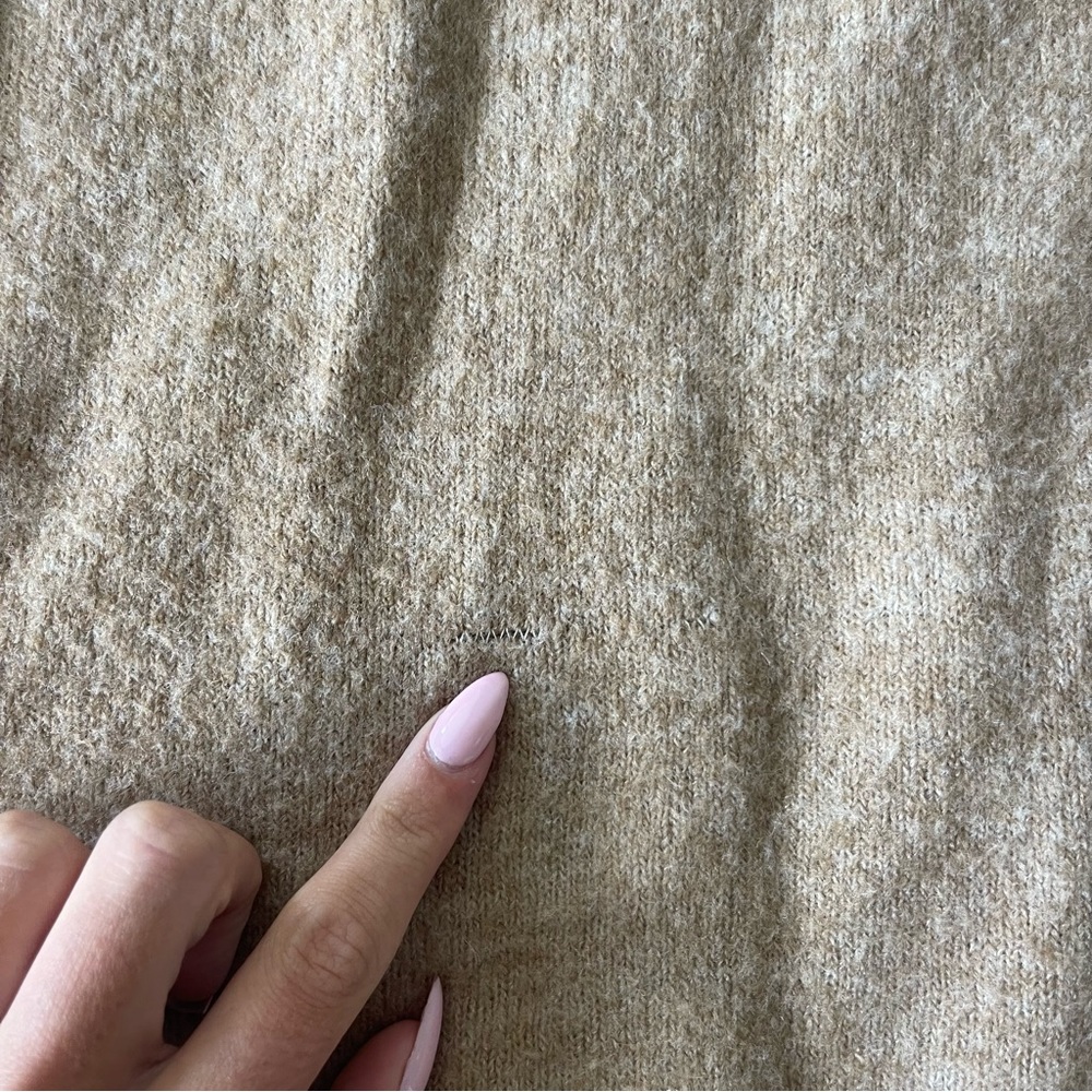 H&M Tan Pearl Sweater - Picture 7 of 9